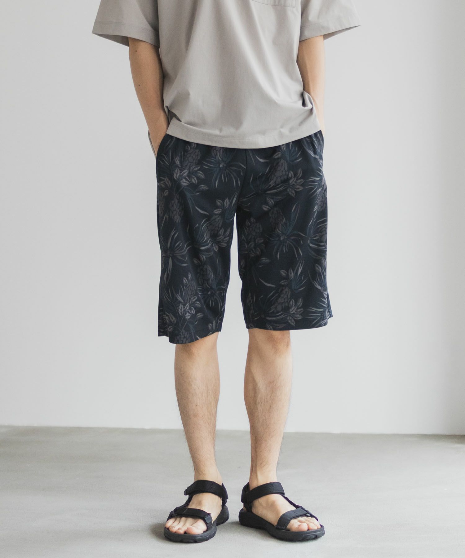 NAVY ハニカムメッシュショートパンツ メンズ
