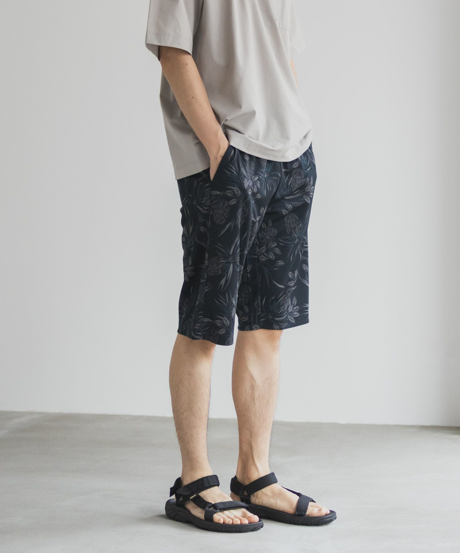 NAVY ハニカムメッシュショートパンツ メンズ
