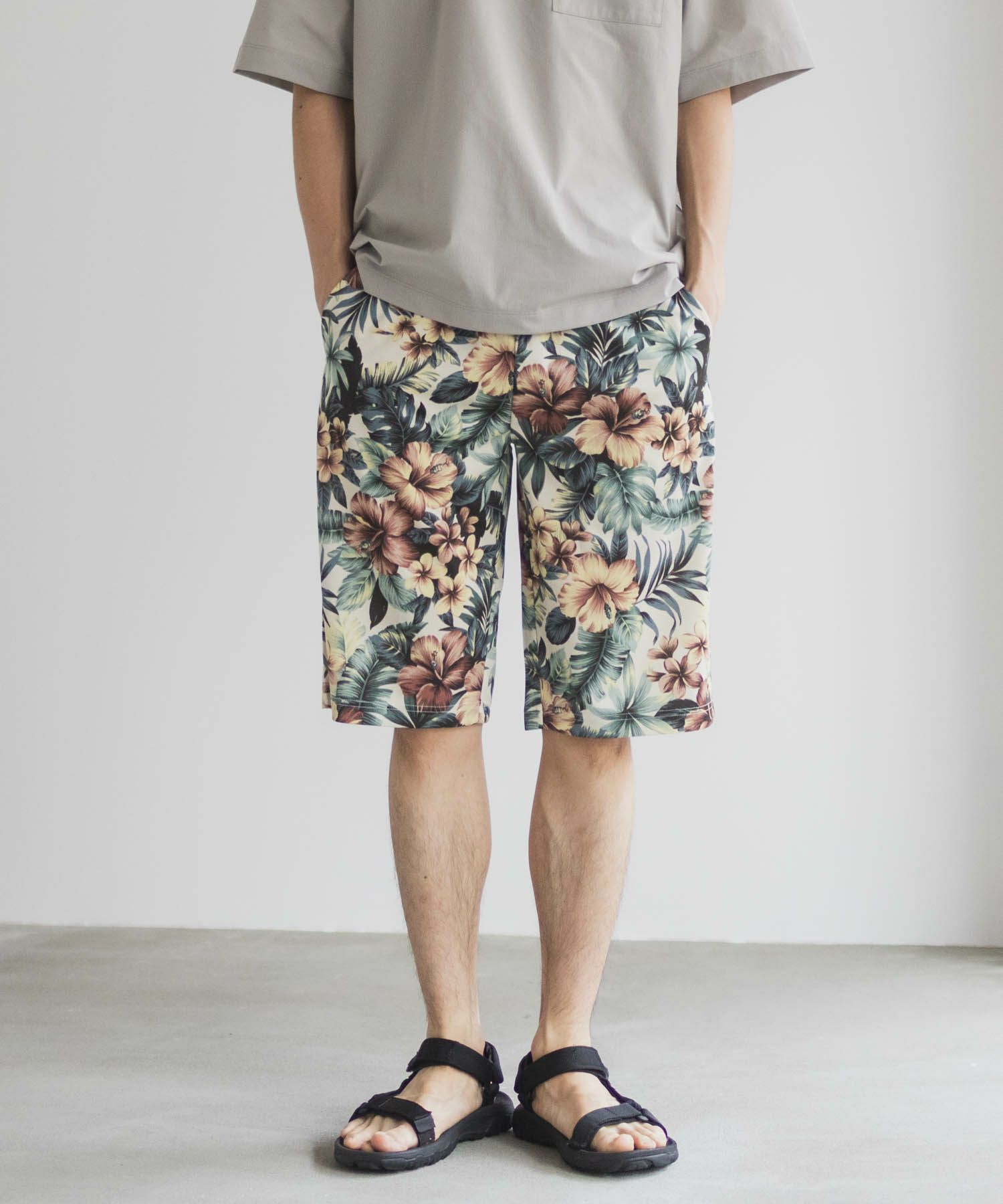 NAVY ハニカムメッシュショートパンツ メンズ商品サムネイル-19
