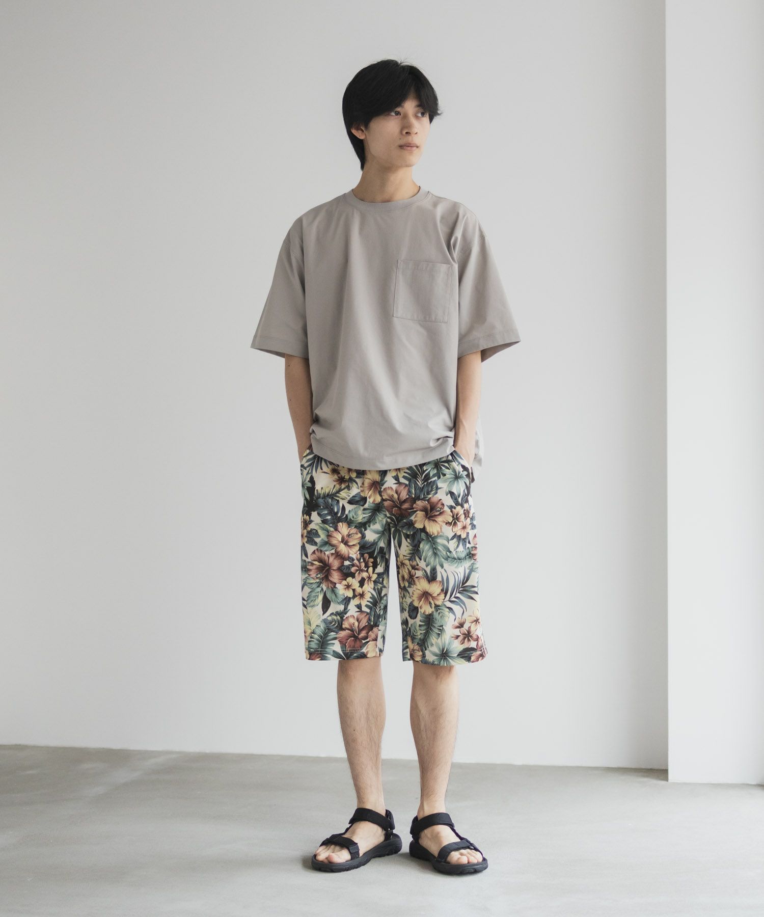 NAVY ハニカムメッシュショートパンツ メンズ商品サムネイル-39
