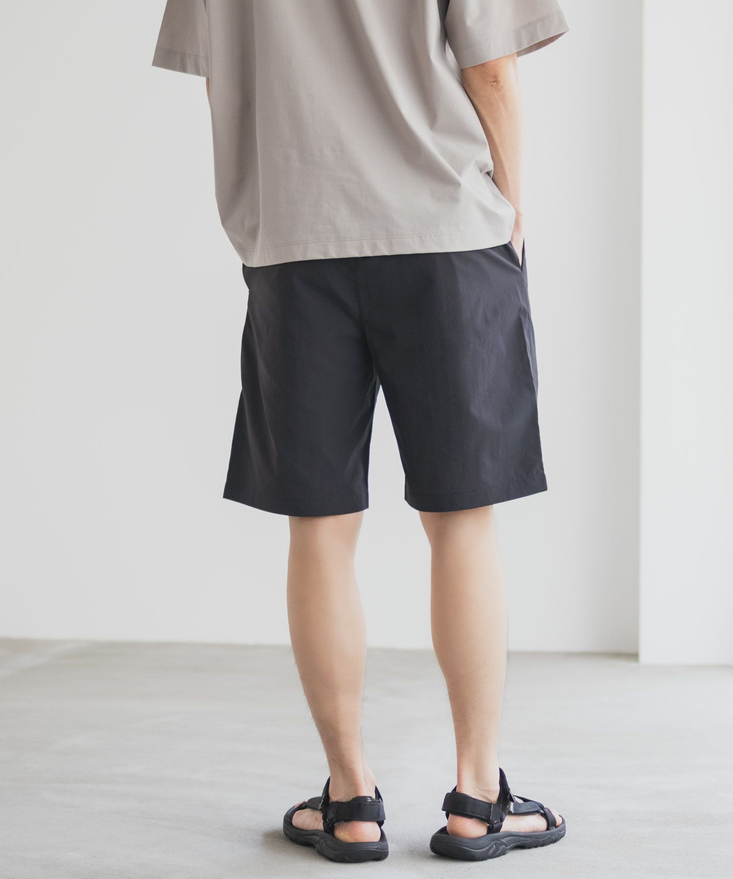 NAVY  KAZETOSU メッシュハーフパンツ メンズ商品サムネイル-8