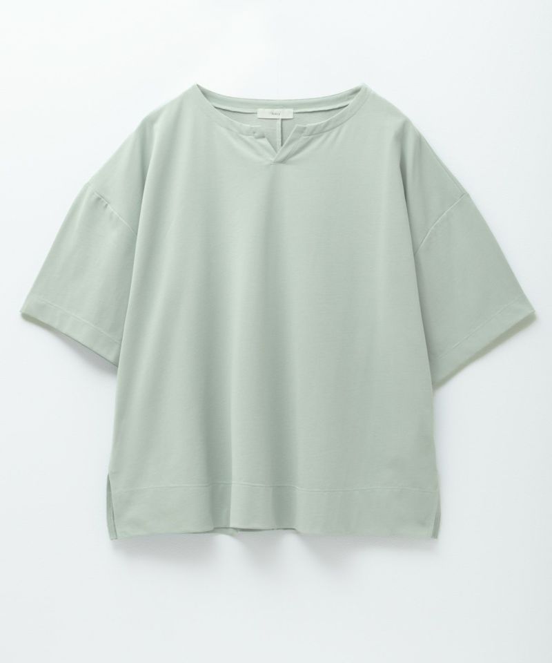 nAvy  エブリーT 汗じみ軽減 キーネックTシャツ レディース メール便 対応商品商品画像-23