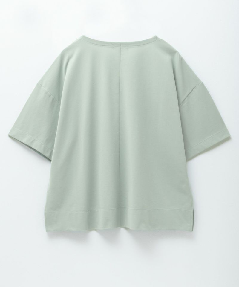 nAvy  エブリーT 汗じみ軽減 キーネックTシャツ レディース メール便 対応商品商品画像-24