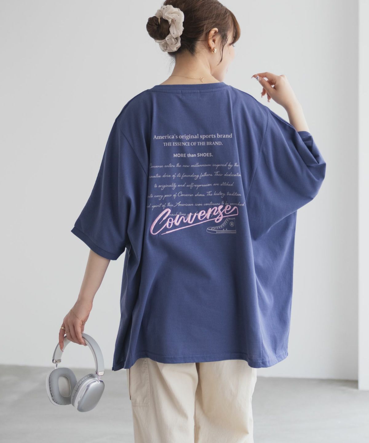 CONVERSE ビッグチュニックTシャツ レディース ネコポス 対応商品