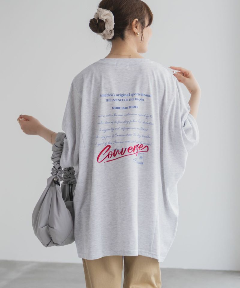 CONVERSE  ビッグチュニックTシャツ レディース メール便 対応商品商品画像-2