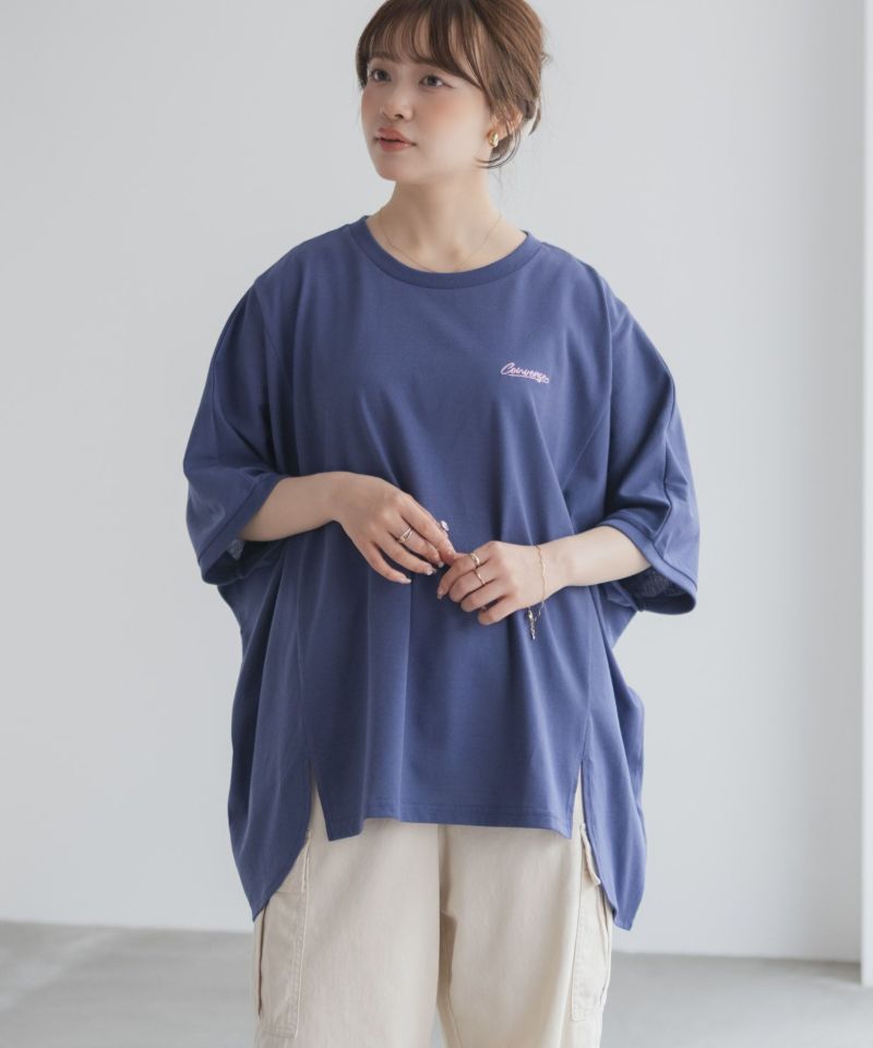 CONVERSE ビッグチュニックTシャツ レディース メール便 対応商品商品画像-4