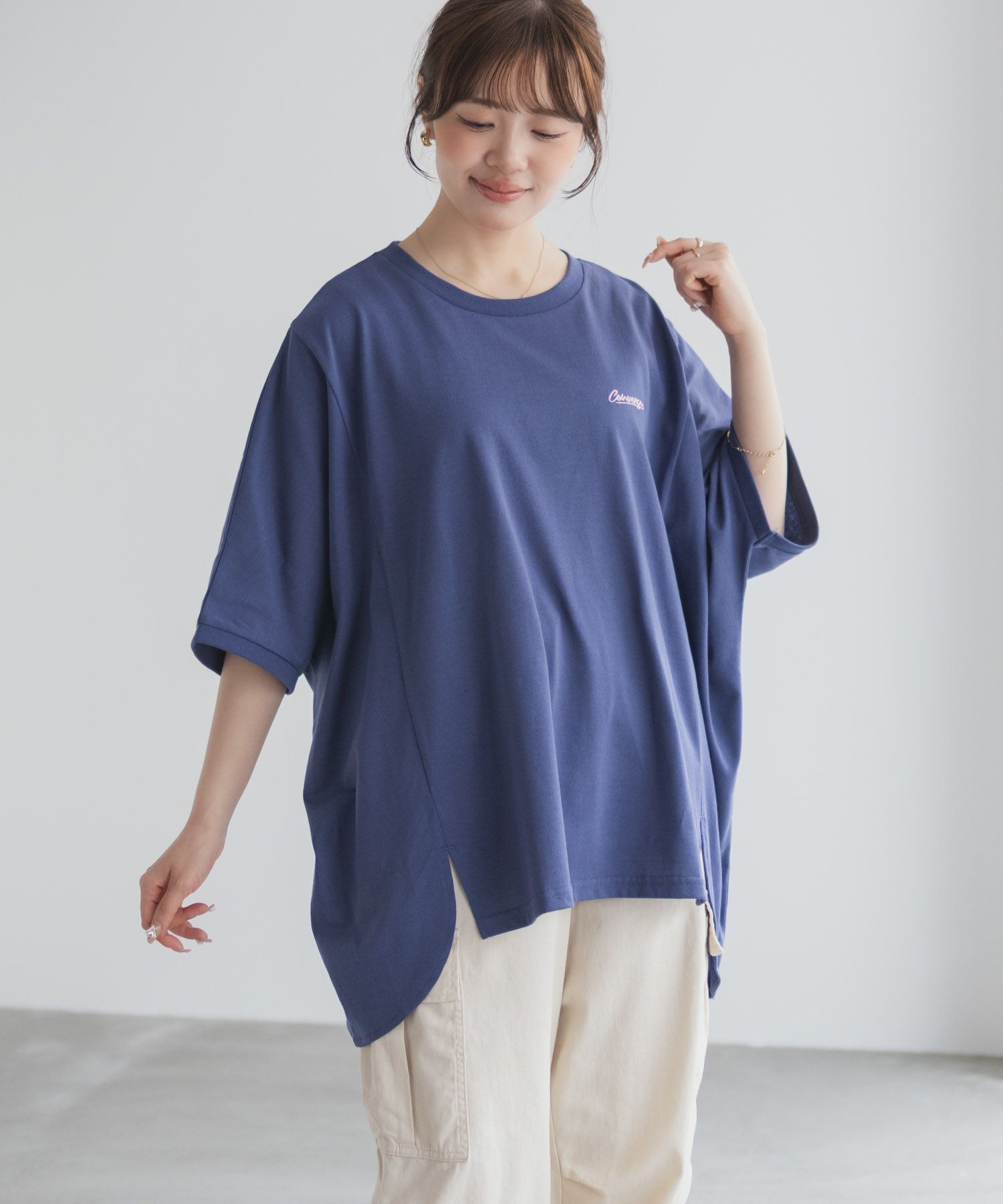 CONVERSE ビッグチュニックTシャツ レディース ネコポス 対応商品