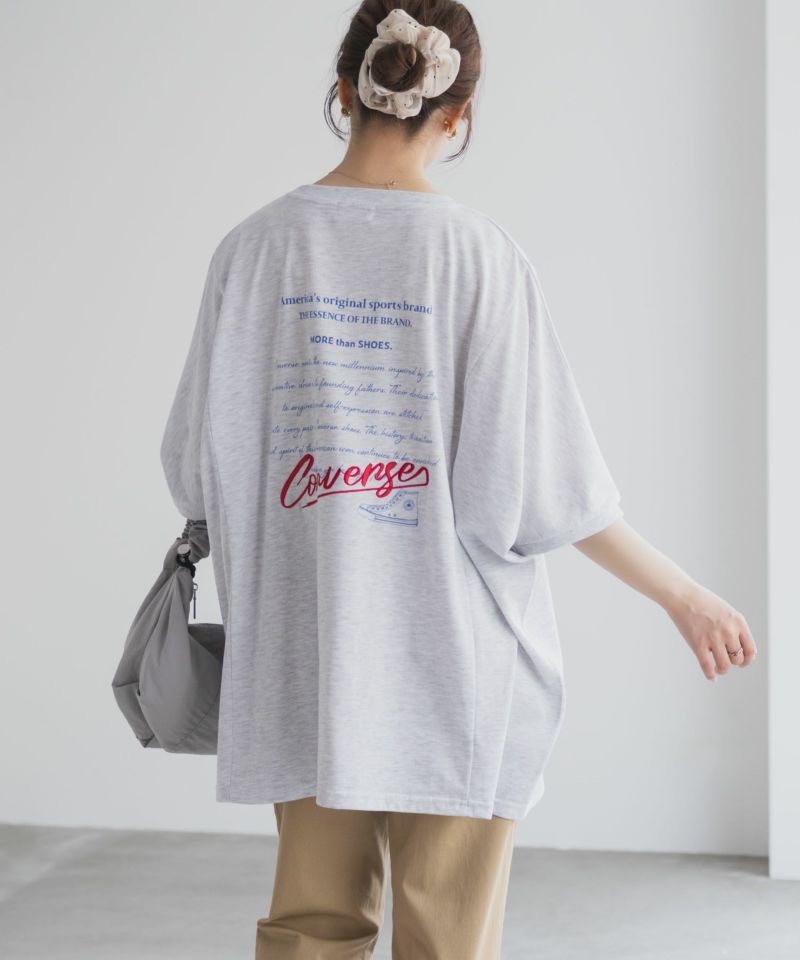 CONVERSE  ビッグチュニックTシャツ レディース メール便 対応商品商品画像-14