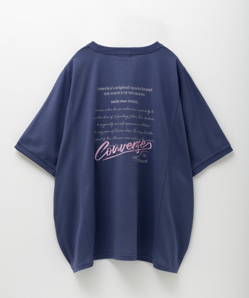 CONVERSE ビッグチュニックTシャツ レディース メール便 対応商品商品画像-22
