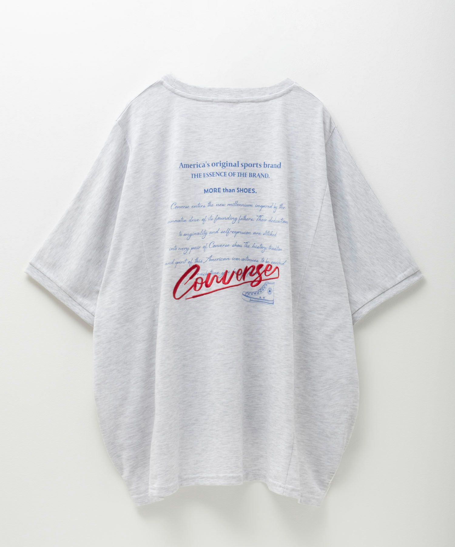 CONVERSE ビッグチュニックTシャツ レディース メール便 対応商品商品サムネイル-24