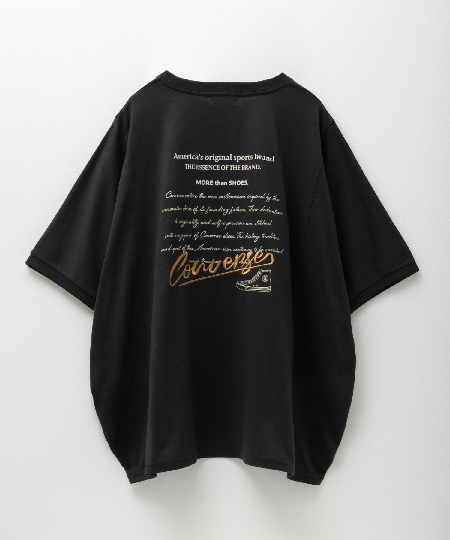 CONVERSE  ビッグチュニックTシャツ レディース メール便 対応商品商品サムネイル-26