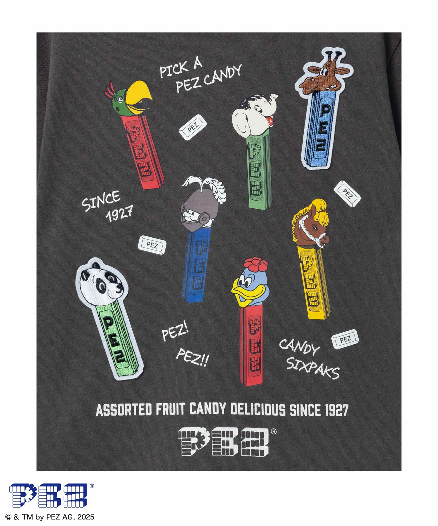 PEZ ワッペンTシャツ キッズ メール便 対応商品商品サムネイル-6