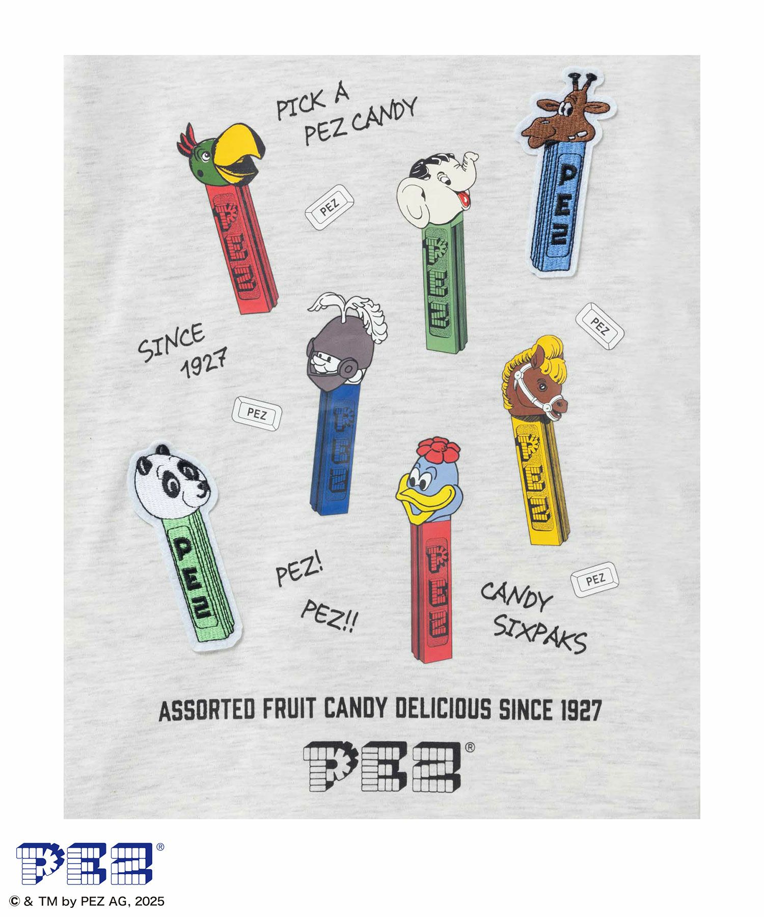 PEZ  ワッペンTシャツ キッズ メール便 対応商品商品サムネイル-8