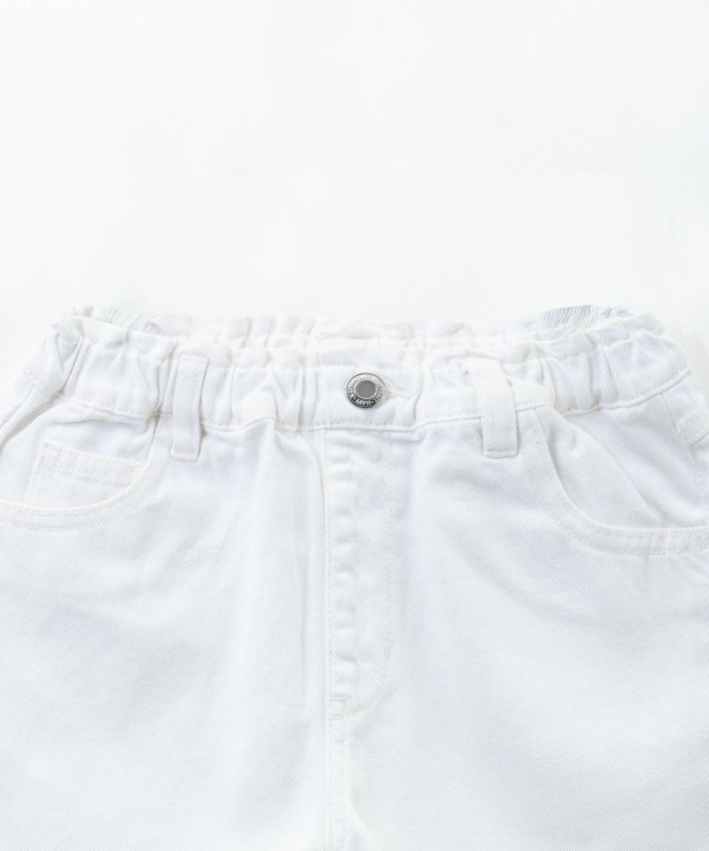 NAVY  カツラギフリンジショートパンツ キッズ商品画像-3