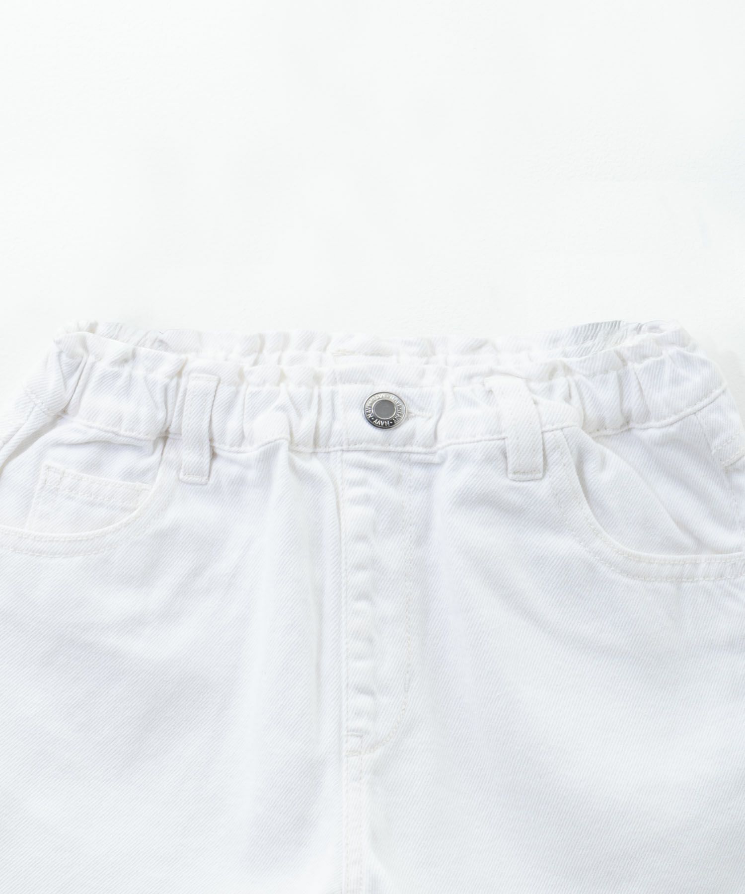 NAVY  カツラギフリンジショートパンツ キッズ商品サムネイル-3