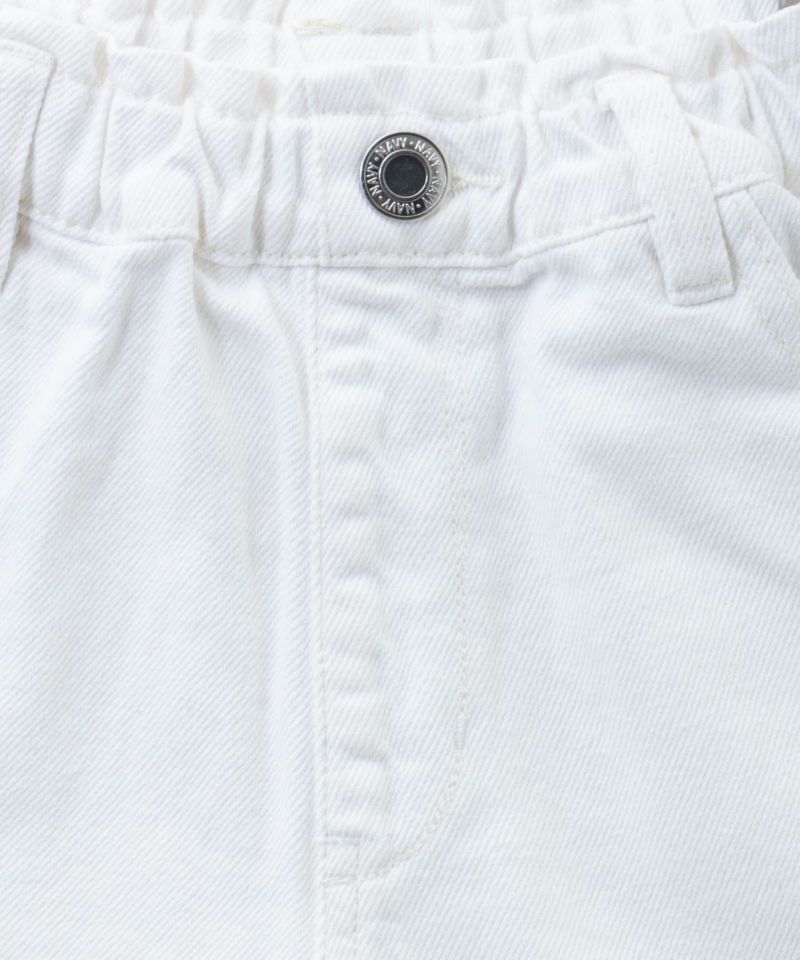 NAVY  カツラギフリンジショートパンツ キッズ商品画像-4