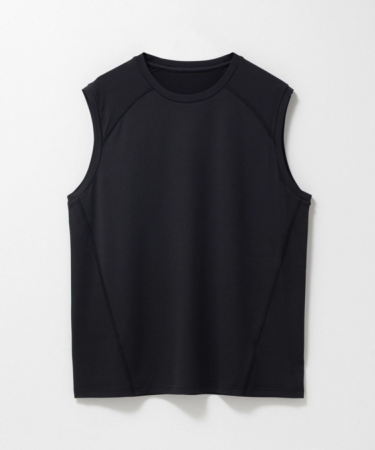 NAVY SARARI ドライストレッチノースリーブインナー メンズ ネコポス 対応商品