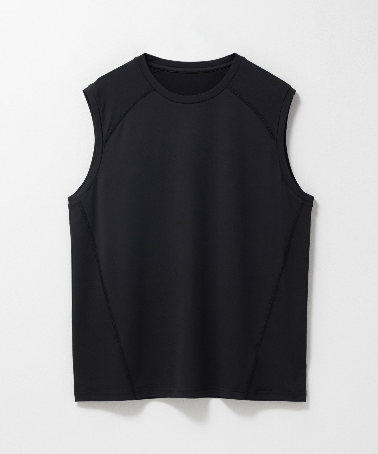 NAVY SARARI ドライストレッチノースリーブインナー メンズ ネコポス 対応商品