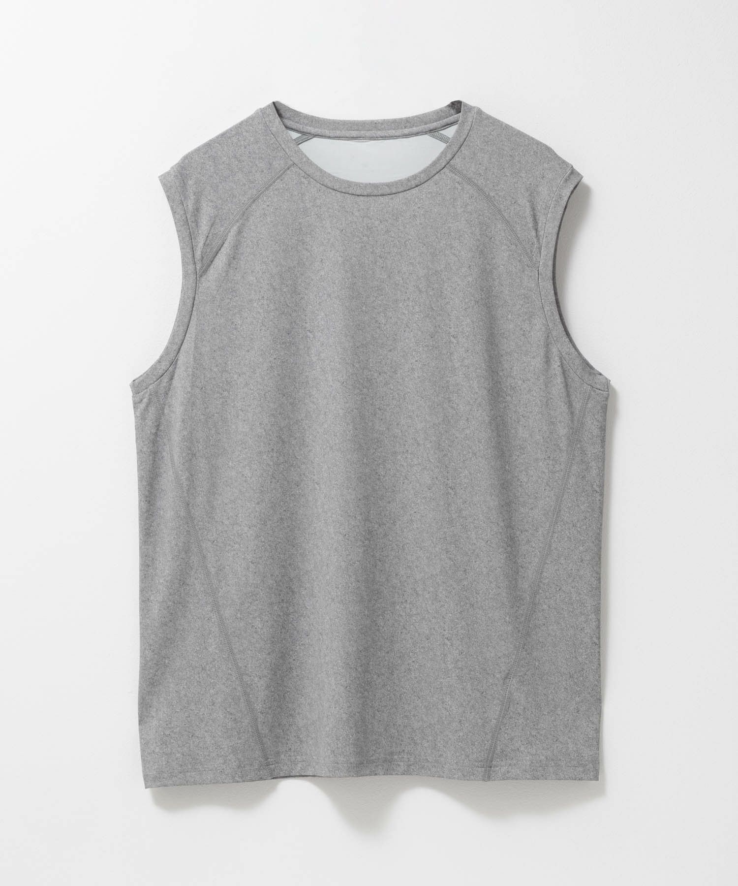 NAVY SARARI ドライストレッチノースリーブインナー メンズ ネコポス 対応商品