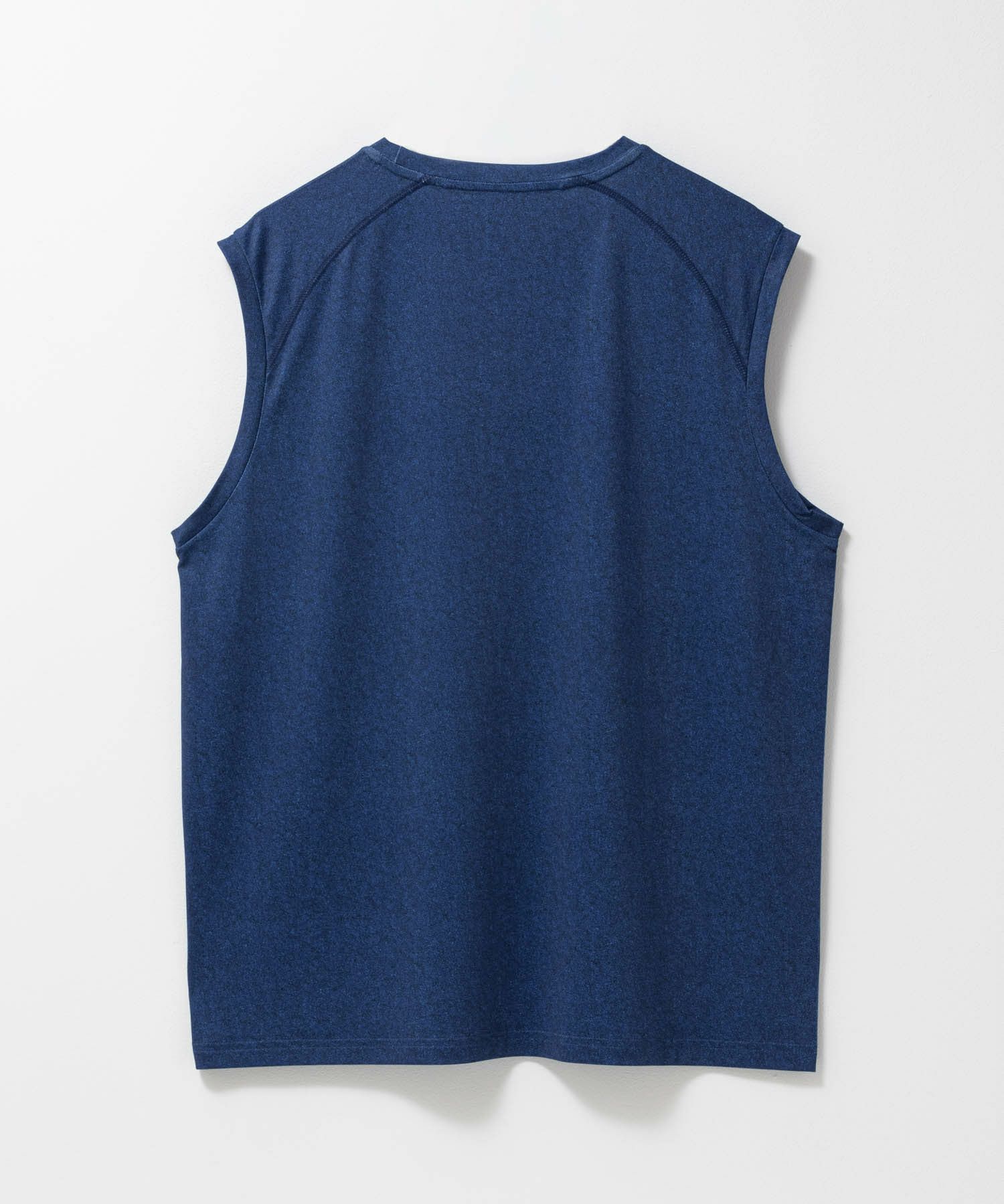 NAVY SARARI 鬼リピTee ドライストレッチノースリーブインナー メンズ メール便 対応商品商品画像-9