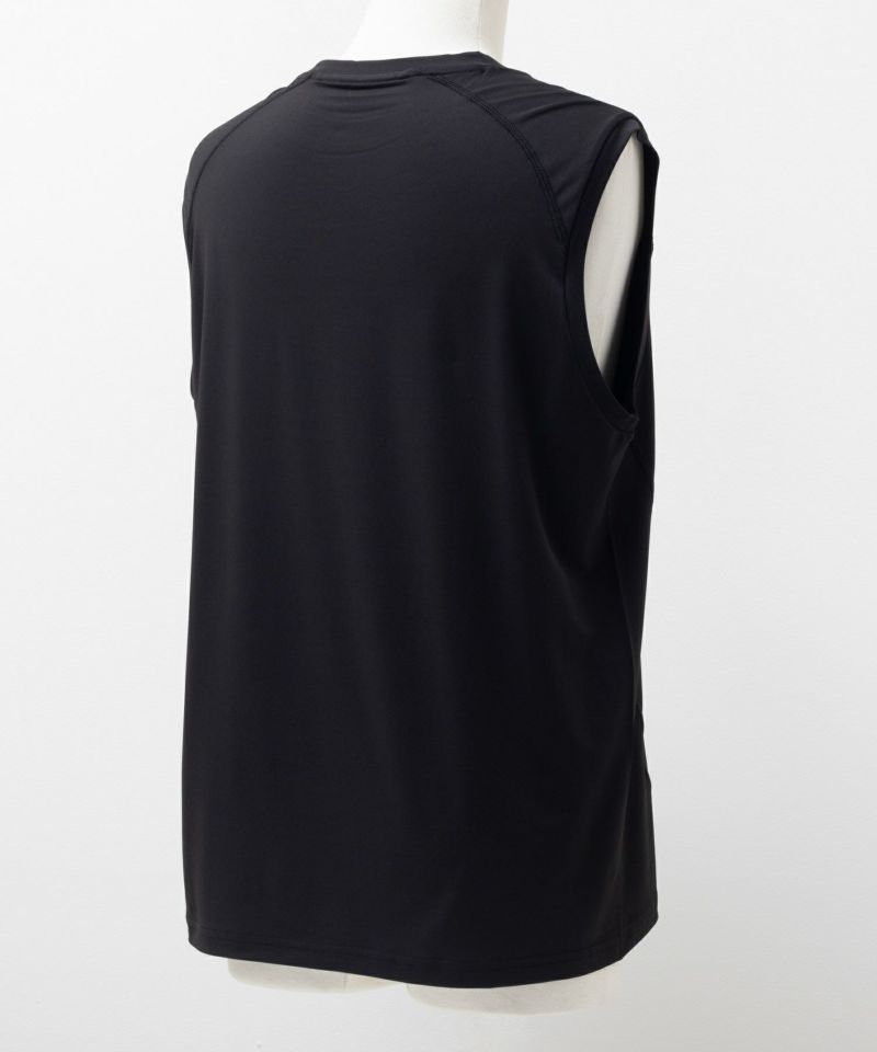 NAVY SARARI 鬼リピTee ドライストレッチノースリーブインナー メンズ メール便 対応商品商品画像-11