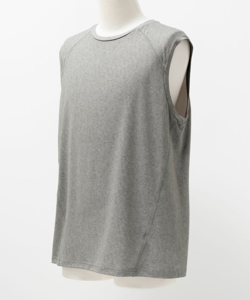 NAVY SARARI 鬼リピTee ドライストレッチノースリーブインナー メンズ メール便 対応商品商品画像-12