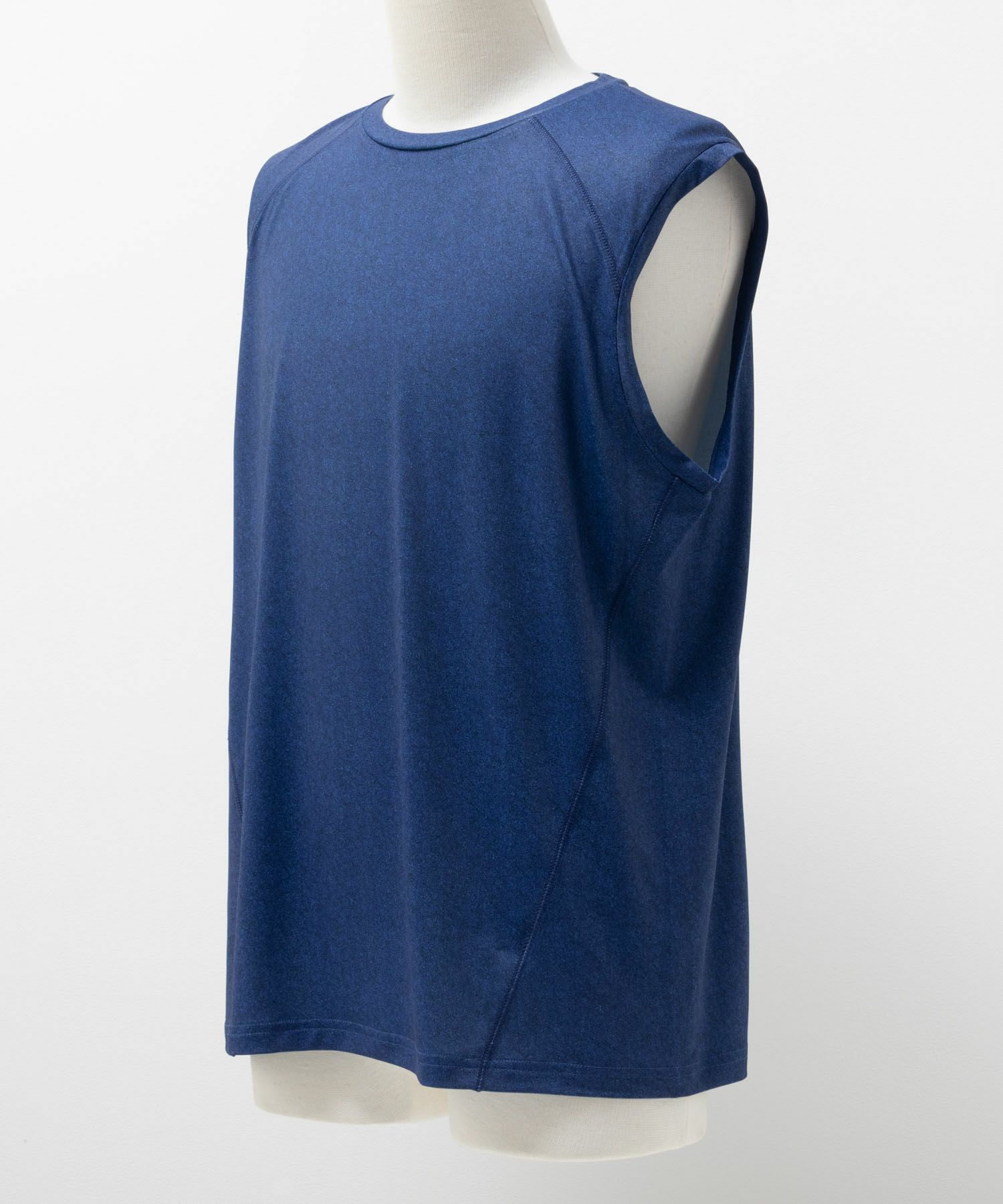 NAVY SARARI ドライストレッチノースリーブインナー メンズ ネコポス 対応商品