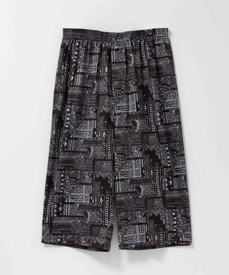 NAVY SARARI ドライストレッチロングトランクス ルームウェア メンズ商品画像-3