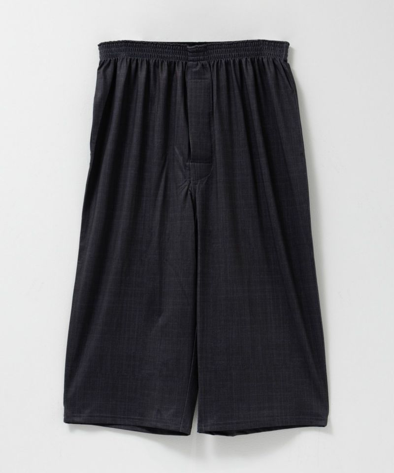 NAVY SARARI ドライストレッチロングトランクス ルームウェア メンズ商品画像-5