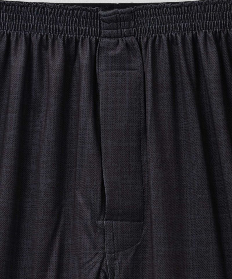 NAVY SARARI ドライストレッチロングトランクス ルームウェア メンズ商品画像-19