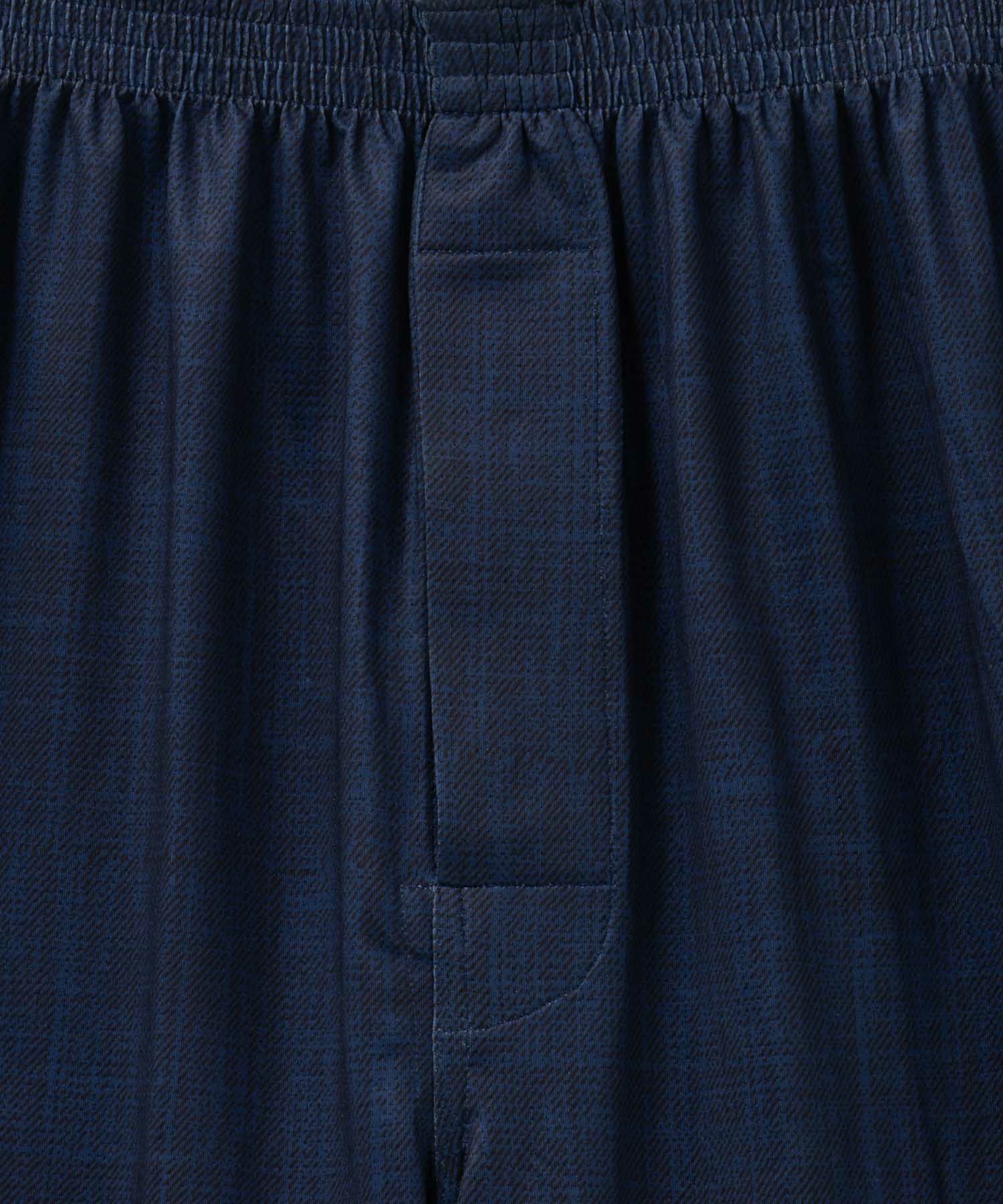 NAVY SARARI ドライストレッチロングトランクス ルームウェア メンズ商品サムネイル-25