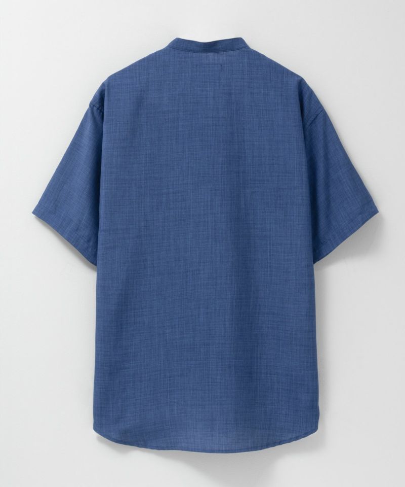 NAVY  リネンライクシャツアンサンブル メンズ商品画像-2