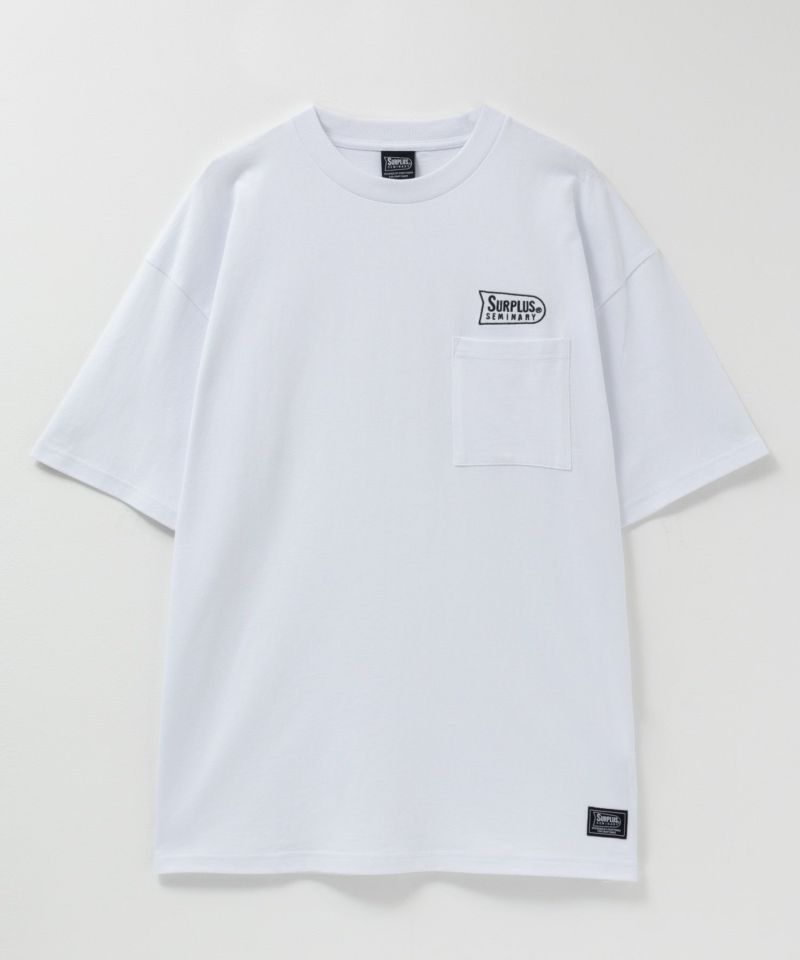 SURPLUS  ポケット付きTシャツ メンズ ネコポス 対応商品商品画像-1