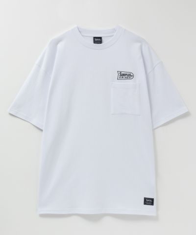 SURPLUS  ポケット付きTシャツ メンズ ネコポス 対応商品