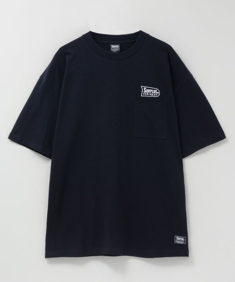 SURPLUS  ポケット付きTシャツ メンズ メール便 対応商品商品画像-3