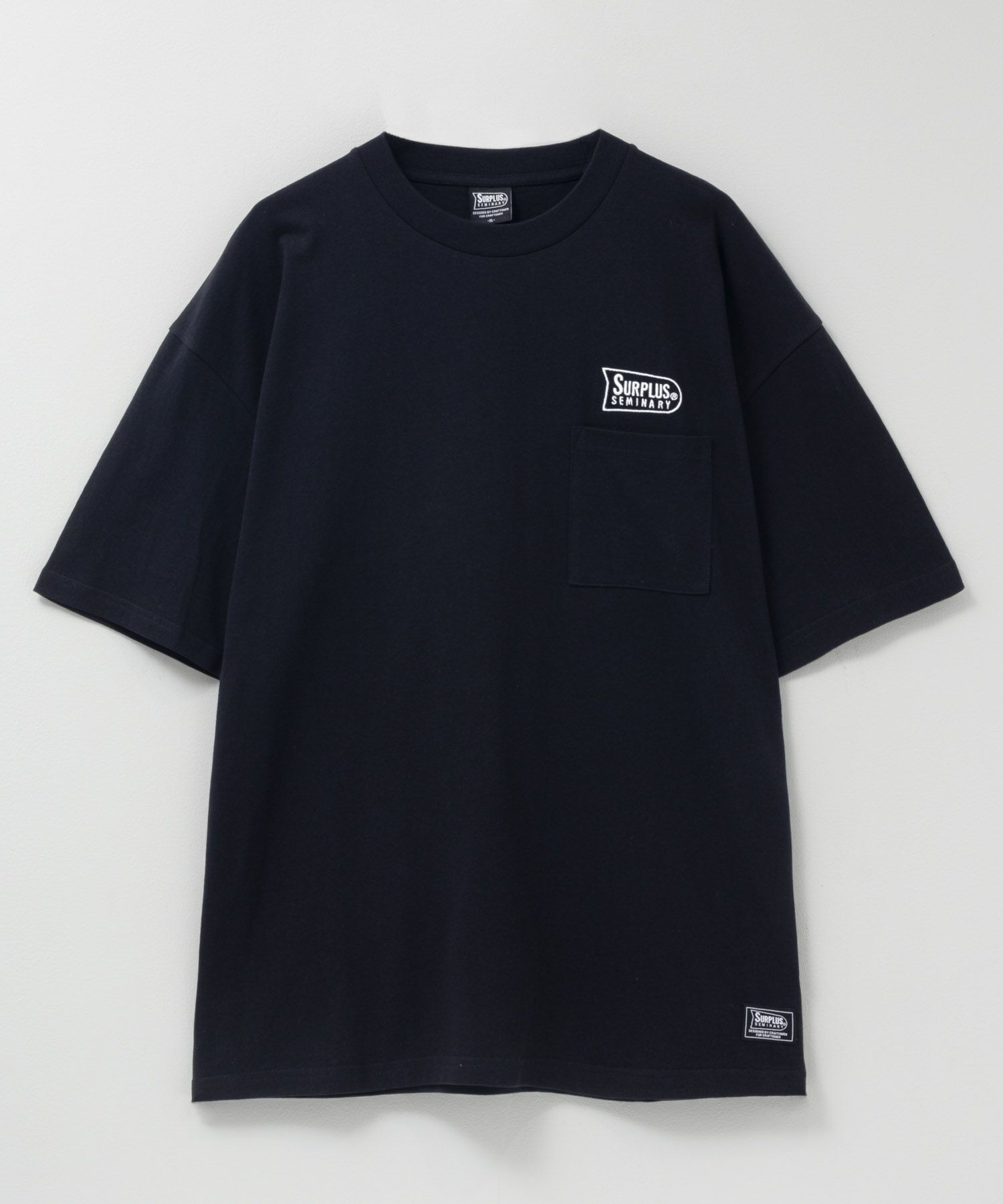 SURPLUS  ポケット付きTシャツ メンズ メール便 対応商品商品画像-3