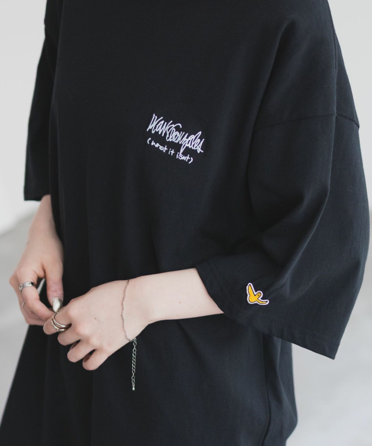  (What it isNt) ART BY MARK GONZALES リラックスフィットTシャツ メンズ ネコポス 対応商品