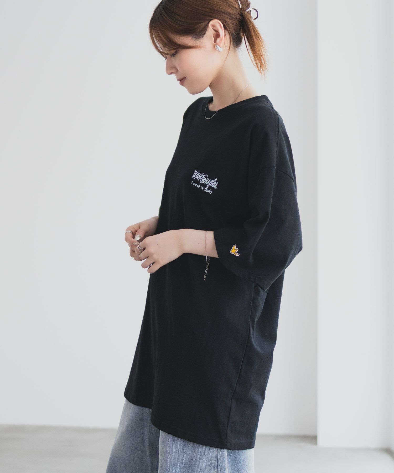  (What it isNt) ART BY MARK GONZALES リラックスフィットTシャツ メンズ ネコポス 対応商品
