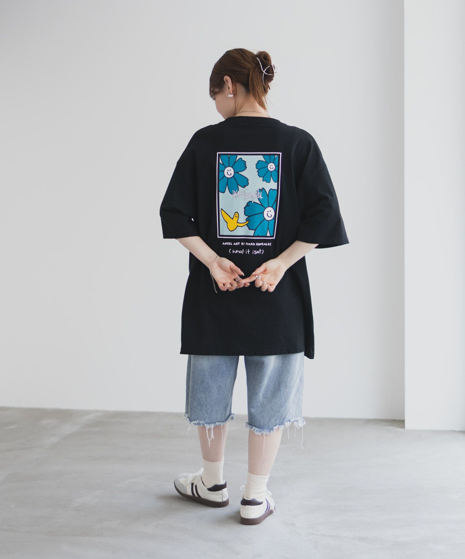 (What it isNt) ART BY MARK GONZALES リラックスフィットTシャツ メンズ メール便 対応商品商品画像-17