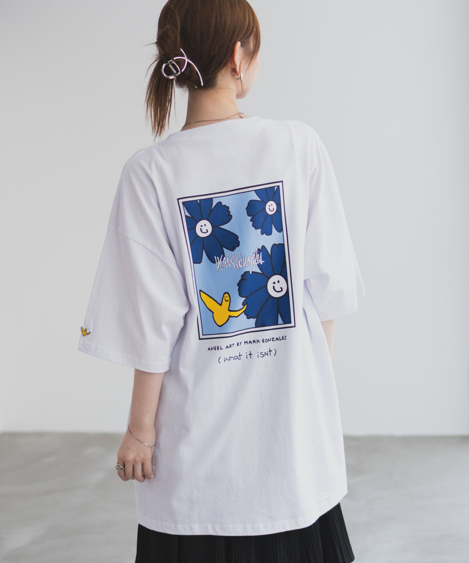 (What it isNt) ART BY MARK GONZALES リラックスフィットTシャツ メンズ メール便 対応商品商品サムネイル-18