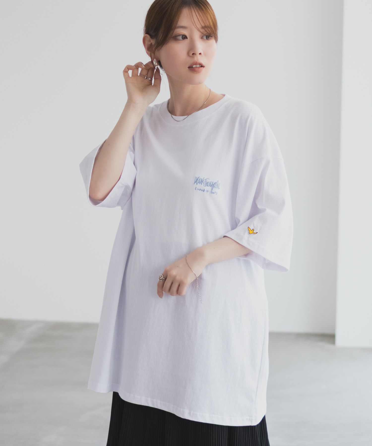  (What it isNt) ART BY MARK GONZALES リラックスフィットTシャツ メンズ ネコポス 対応商品