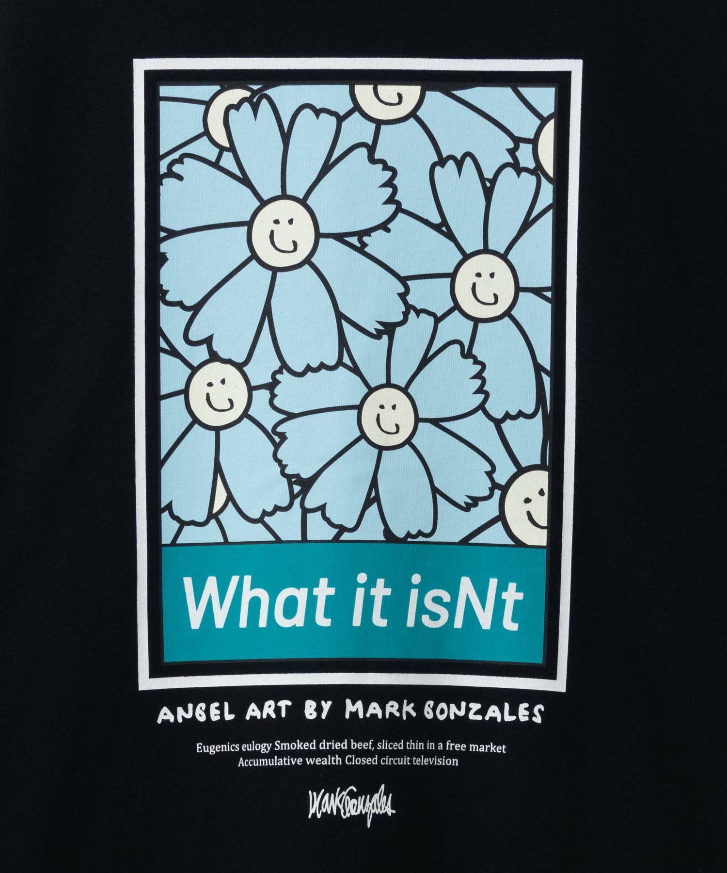 (What it isNt) ART BY MARK GONZALES リラックスフィットTシャツ メンズ ネコポス 対応商品