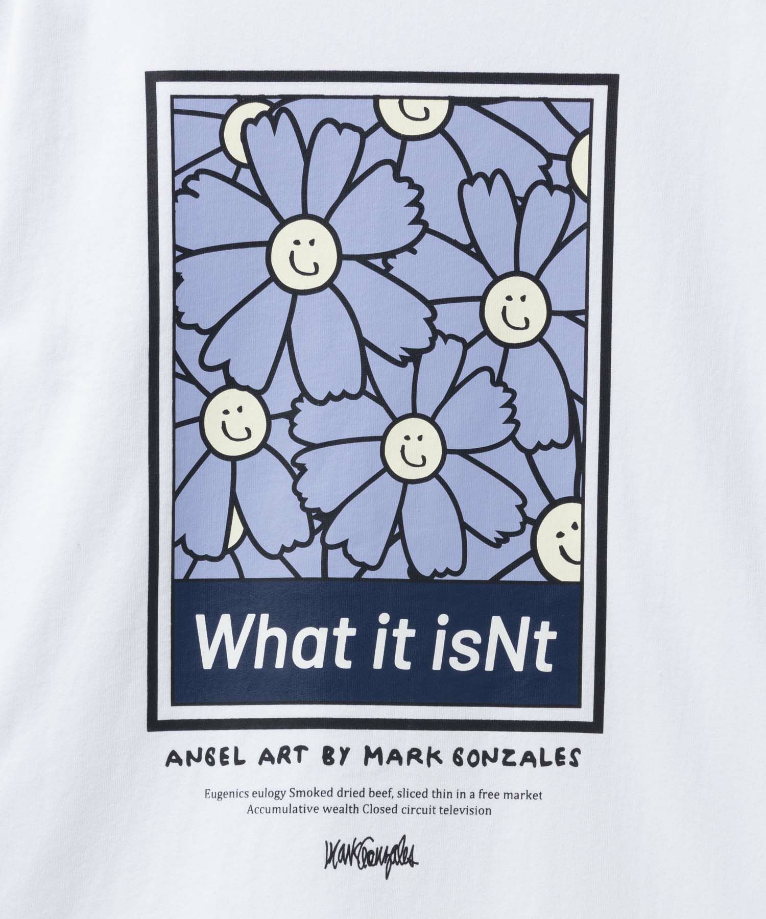 (What it isNt) ART BY MARK GONZALES リラックスフィットTシャツ メンズ ネコポス 対応商品