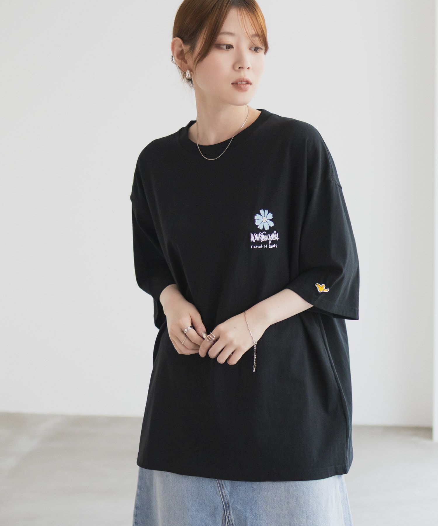 (What it isNt) ART BY MARK GONZALES リラックスフィットTシャツ メンズ ネコポス 対応商品