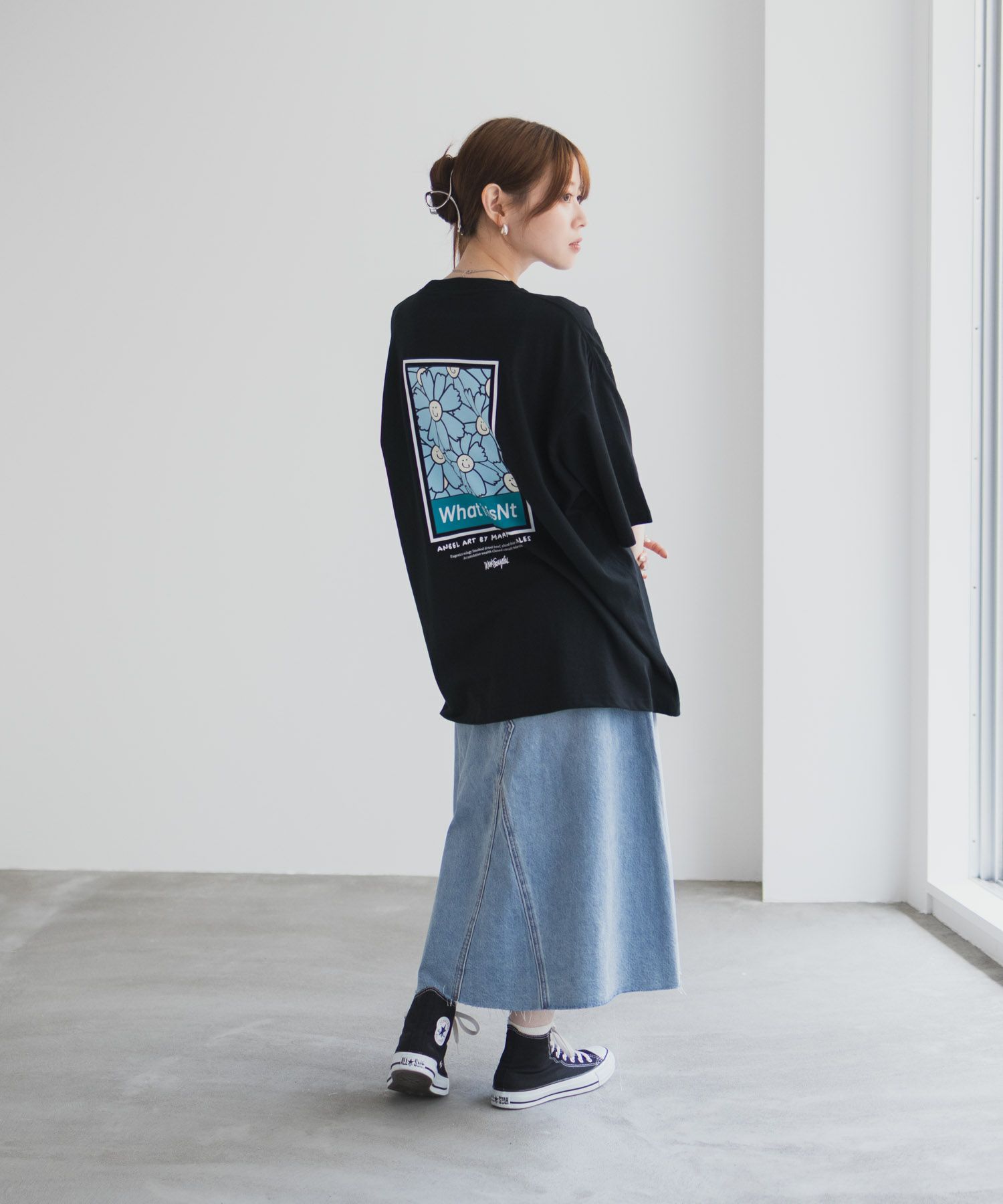 (What it isNt) ART BY MARK GONZALES リラックスフィットTシャツ メンズ メール便 対応商品商品画像-16