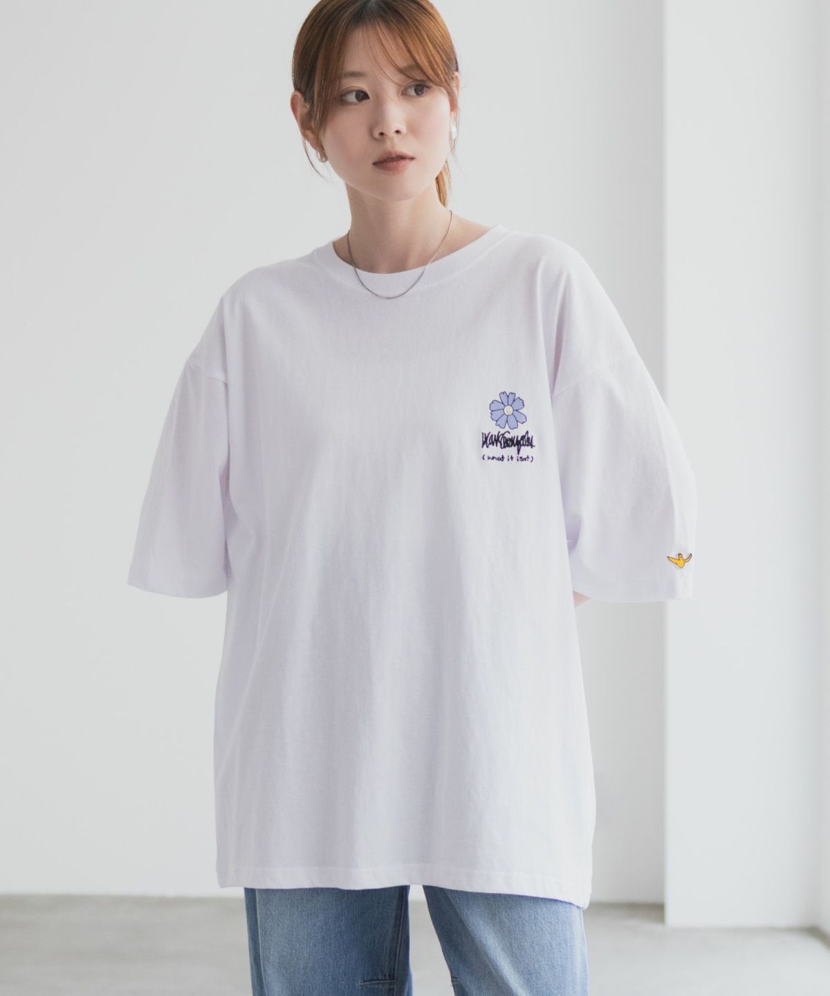 (What it isNt) ART BY MARK GONZALES リラックスフィットTシャツ メンズ ネコポス 対応商品