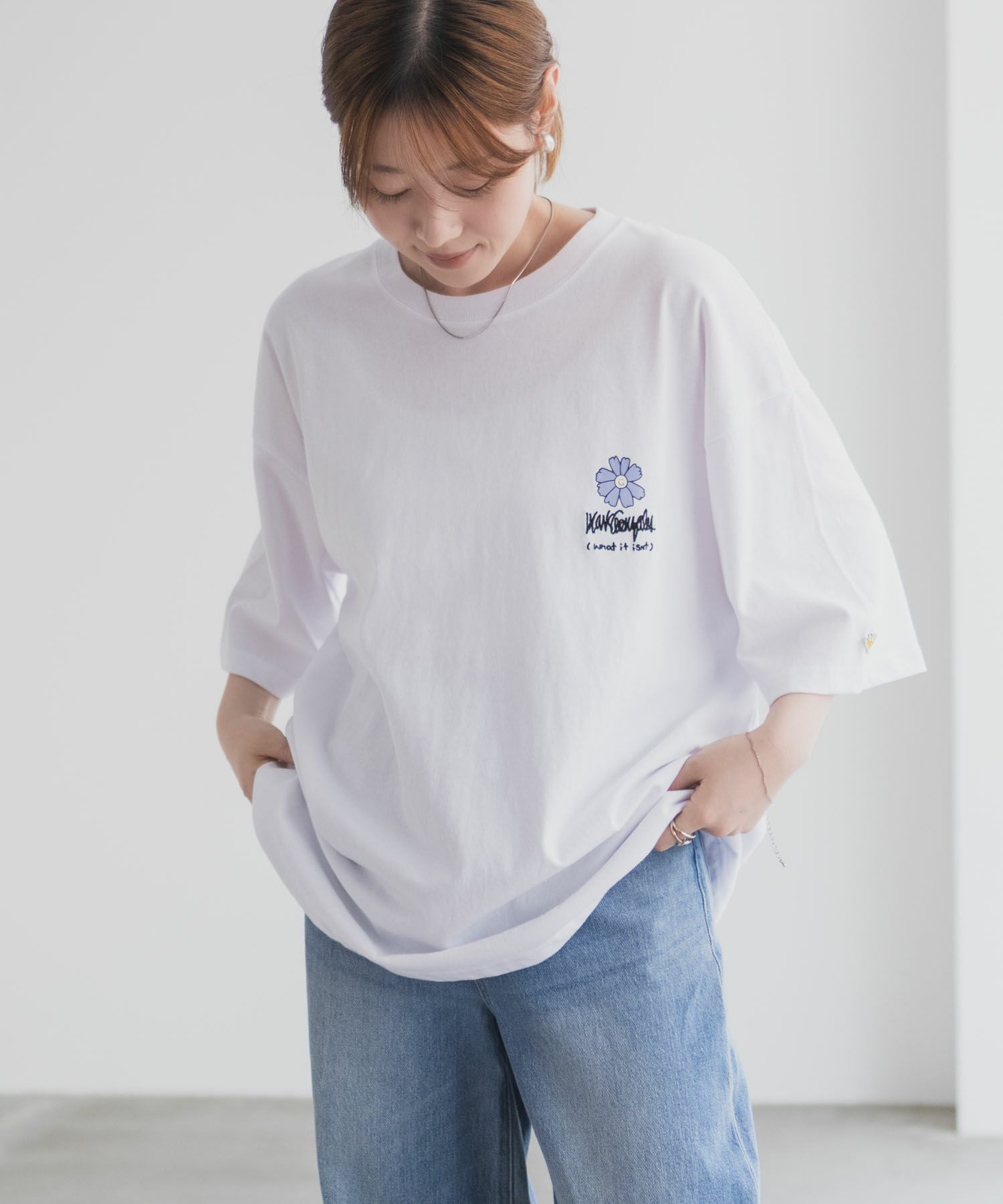 (What it isNt) ART BY MARK GONZALES リラックスフィットTシャツ メンズ メール便 対応商品商品サムネイル-18