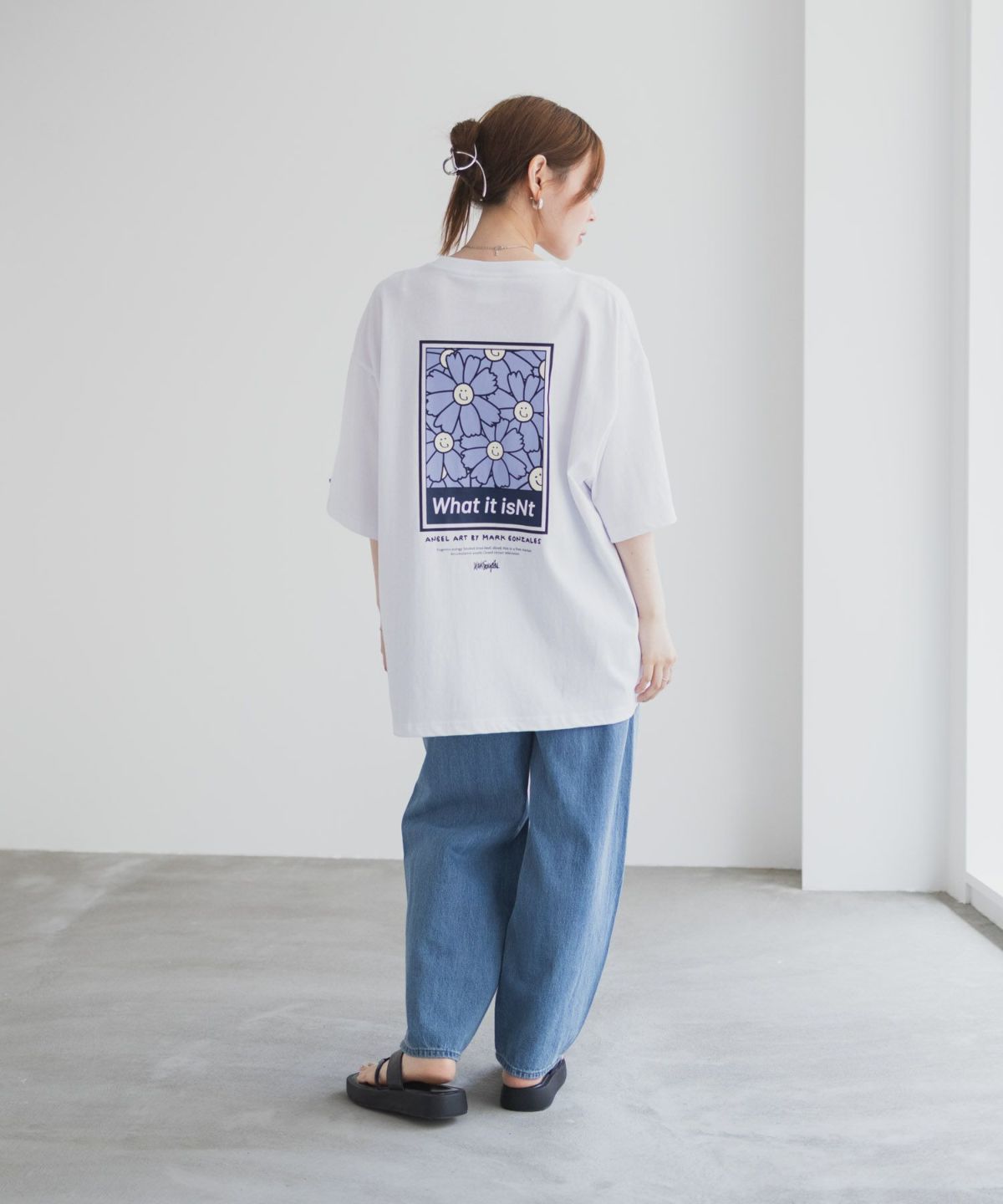 (What it isNt) ART BY MARK GONZALES リラックスフィットTシャツ メンズ ネコポス 対応商品