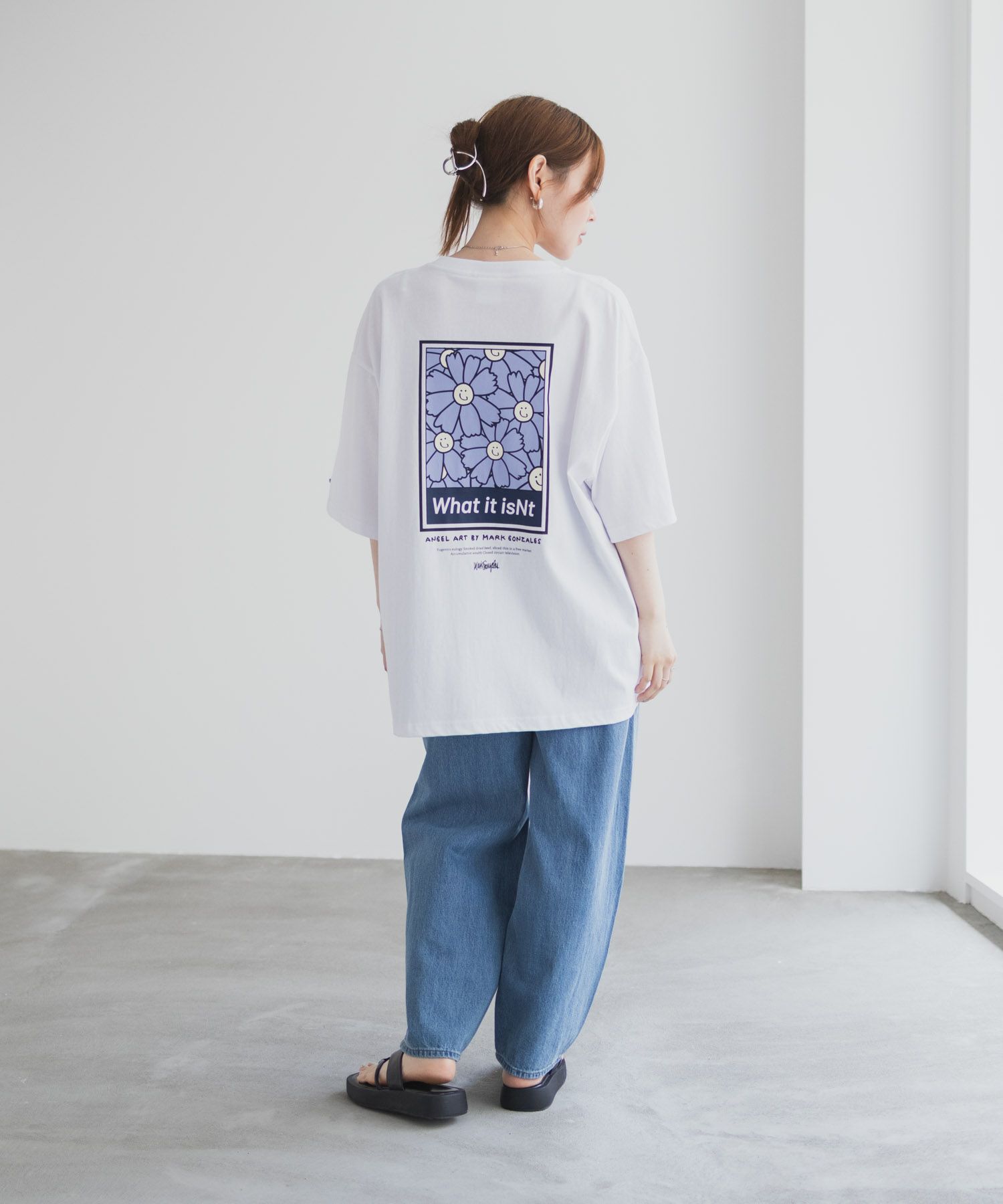 (What it isNt) ART BY MARK GONZALES リラックスフィットTシャツ メンズ ネコポス 対応商品