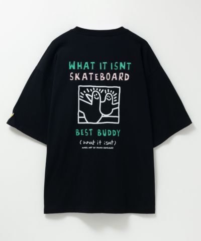(What it isNt) ART BY MARK GONZALES リラックスフィットTシャツ メンズ ネコポス 対応商品